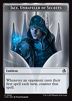 Jace, Unraveler of Secrets Emblem Token TINR