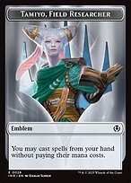 Tamiyo, Field Researcher Emblem Token TINR