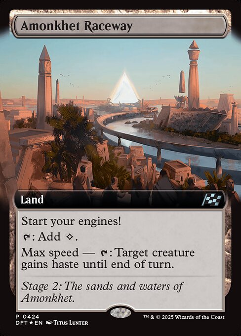 Amonkhet Raceway [Extended Artwork Foil]
