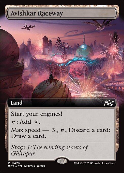 Avishkar Raceway [Extended Artwork Foil]