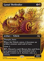 Gastal Thrillroller [Borderless First Place Foil]