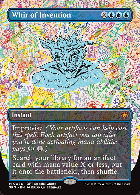 Whir of Invention [Borderless Foil]