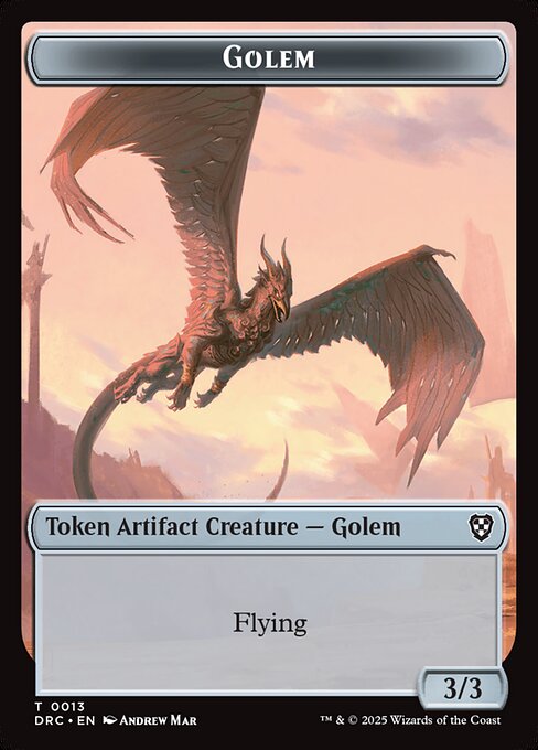 Golem Token TDRC