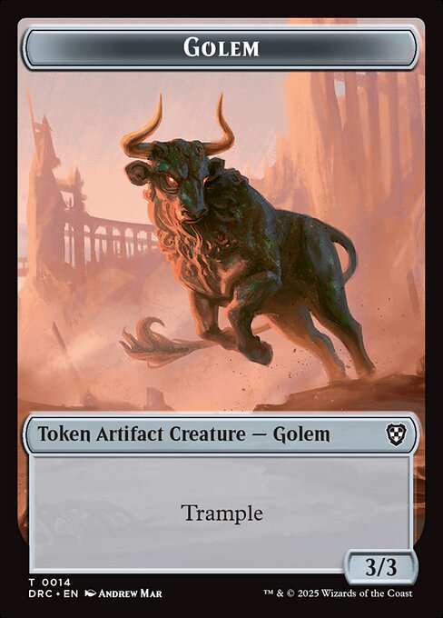 Golem Token TDRC