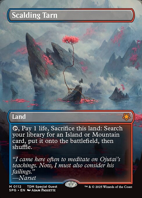 Scalding Tarn [Borderless Foil]