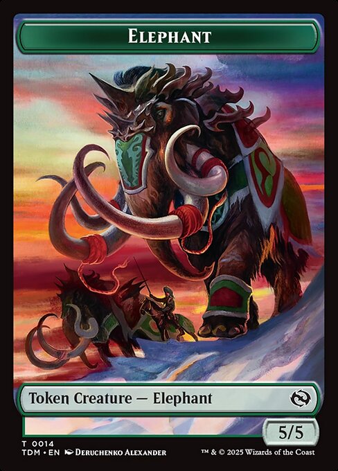 Elephant Token TTDM