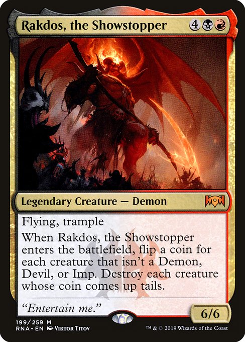 Rakdos, the Showstopper [Foil]
