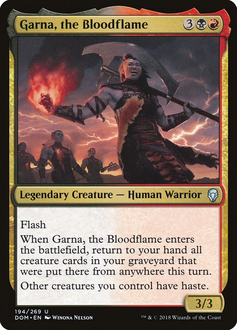 Garna, the Bloodflame [Foil]