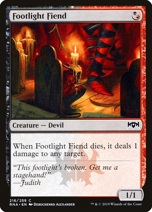 Footlight Fiend [Foil]