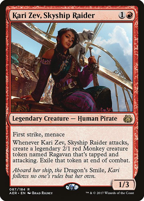 Kari Zev, Skyship Raider [Foil]