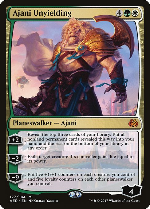 Ajani Unyielding [Foil]