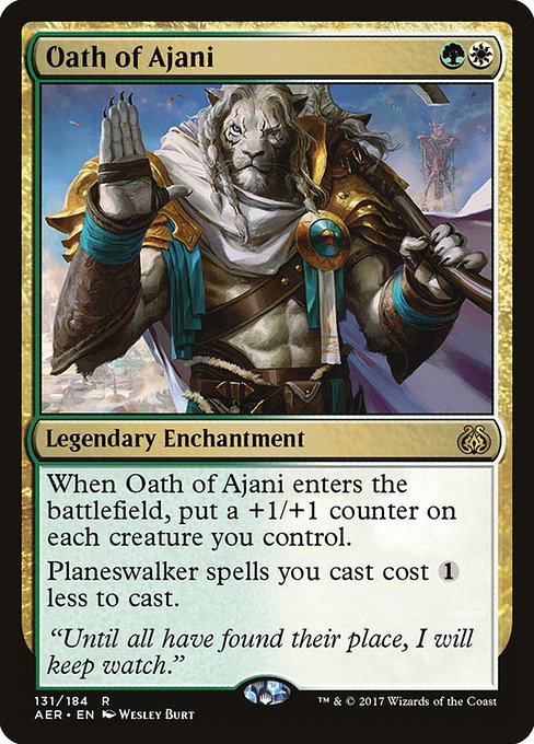 Oath of Ajani [Foil]