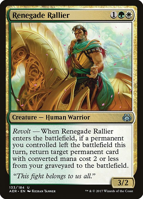 Renegade Rallier [Foil]
