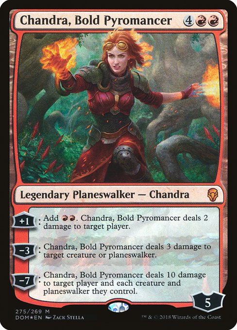 Chandra, Bold Pyromancer [Foil]