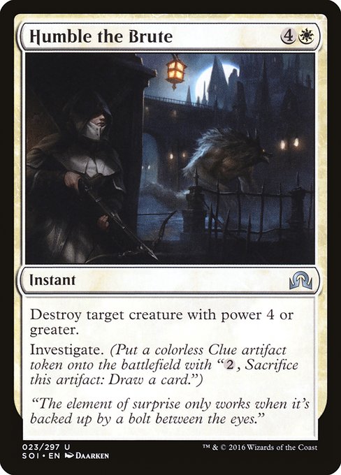 Humble the Brute [Foil]