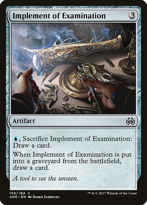 Implement of Examination [Foil]
