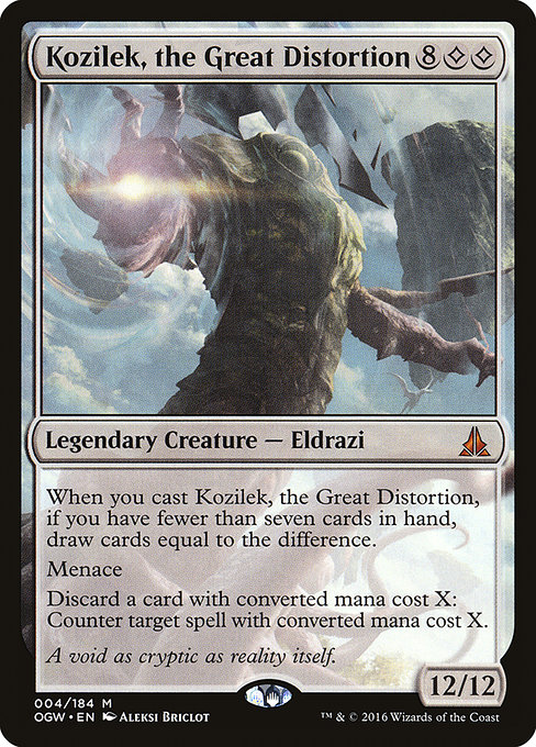 Kozilek, the Great Distortion [Foil]