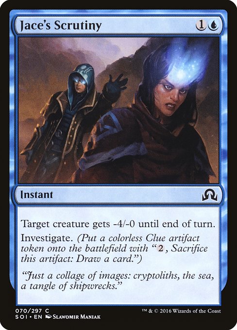 Jace's Scrutiny [Foil]