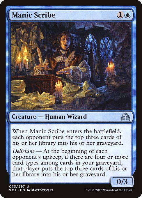 Manic Scribe [Foil]