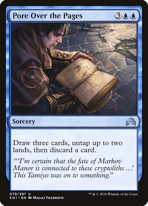 Pore Over the Pages [Foil]