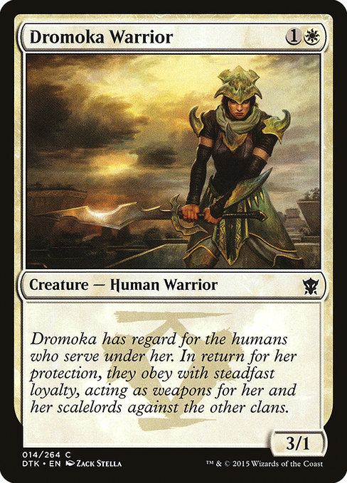 Dromoka Warrior [Foil]