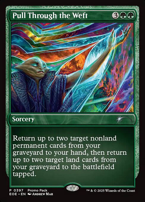 Pull Through the Weft [Promo Foil]