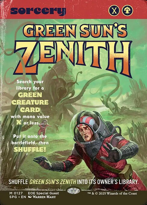 Green Sun's Zenith [Borderless Foil]