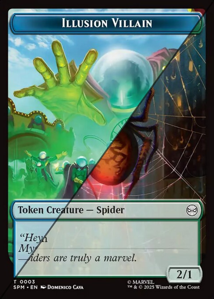 Illusion Villain Token  // Spider Token TSPM 