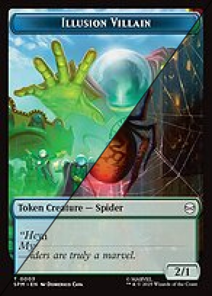Illusion Villain Token  // Spider Token TSPM 