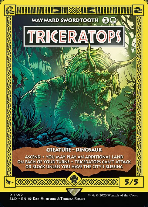 Triceratops (Wayward Swordtooth)