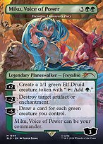 Miku, Voice of Power (Freyalise, Llanowar's Fury)
