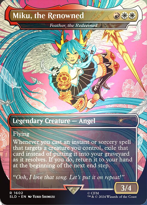 Miku, the Renowned (Feather, the Redeemed)
