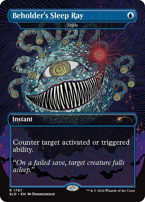 Beholder's Sleep Ray (Stifle)
