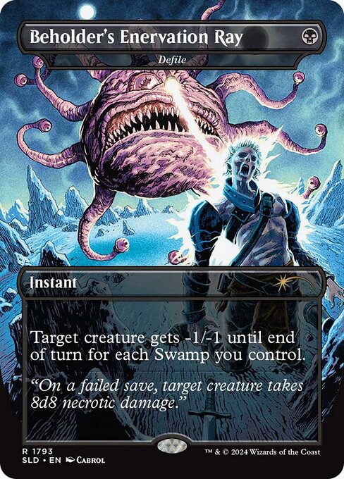 Beholder's Enervation Ray (Defile)