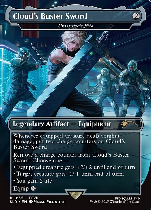 Cloud's Buster Sword (Umezawa's Jitte)