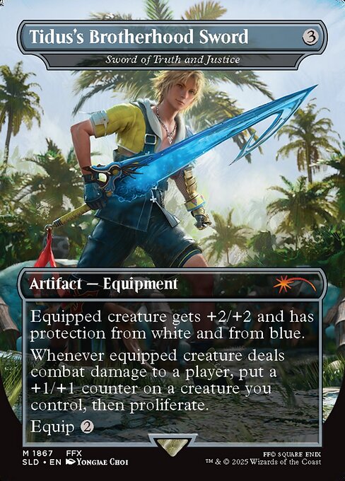 Tidus's Brotherhood Sword (Sword of Truth and Justice)