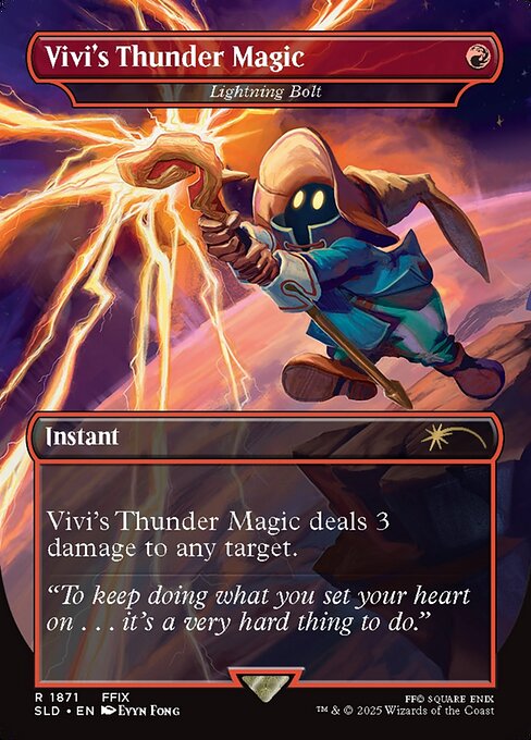 Vivi's Thunder Magic (Lightning Bolt)