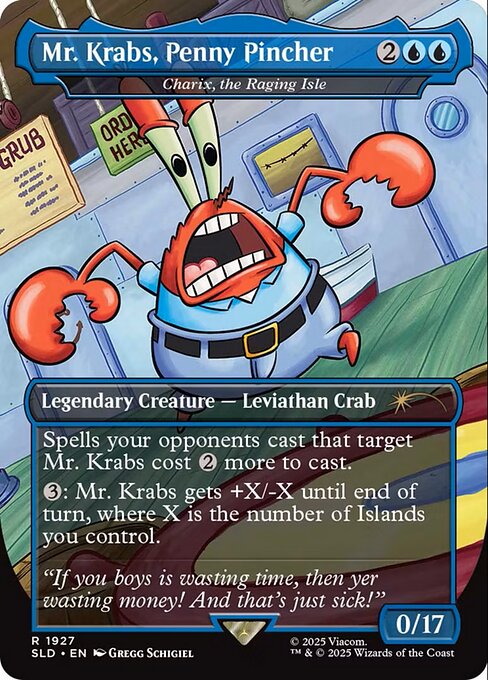 Mr. Krabs, Penny Pincher (Charix, the Raging Isle)