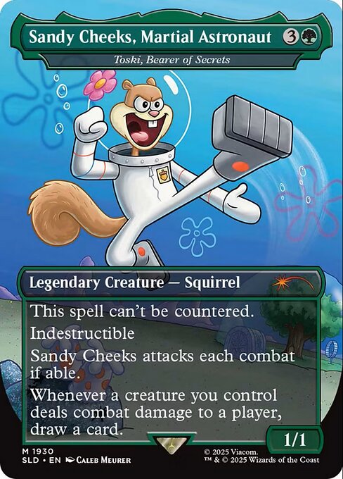 Sandy Cheeks, Martial Astronaut (Toski, Bearer of Secrets)