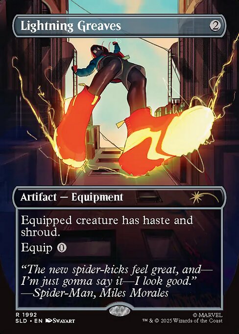 Lightning Greaves