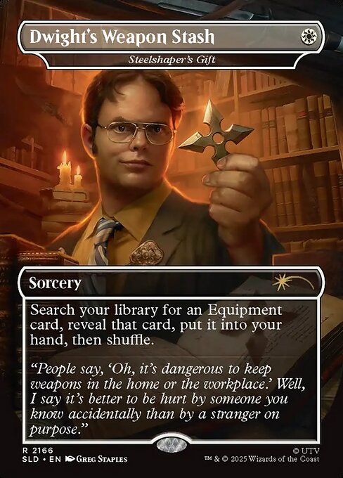 Dwight's Weapon Stash (Steelshaper's Gift)