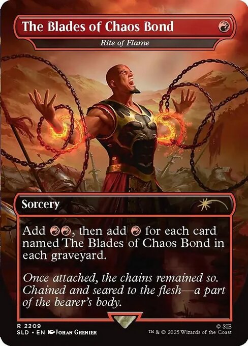 The Blades of Chaos Bond (Rite of Flame)