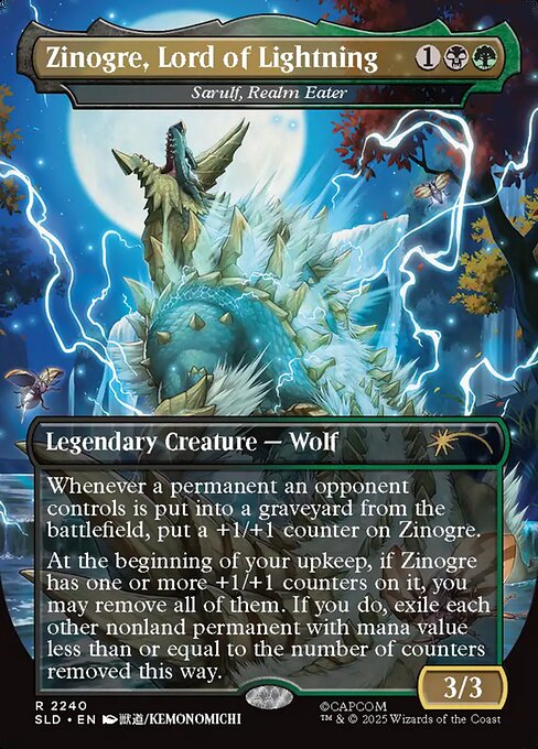 Zinogre, Lord of Lightning (Sarulf, Realm Eater)