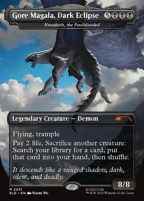Gore Magala, Dark Eclipse (Razaketh, the Foulblooded)