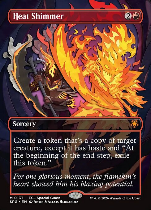 Heat Shimmer [Lorwyn Eclipsed Foil]