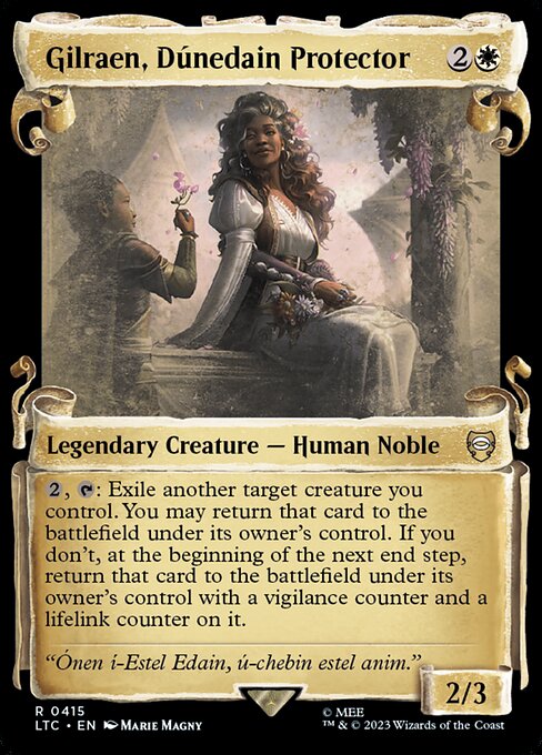 Gilraen, Dúnedain Protector [Scroll Showcase]
