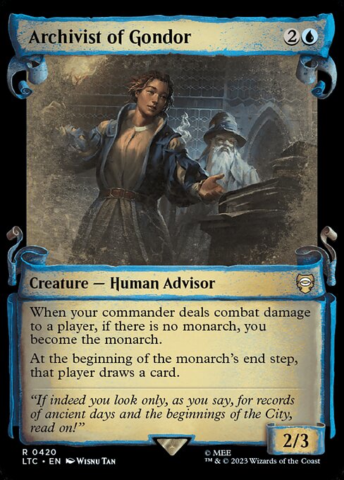 Archivist of Gondor [Scroll Showcase]