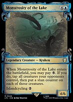 Monstrosity of the Lake [Scroll Showcase Silver Foil]