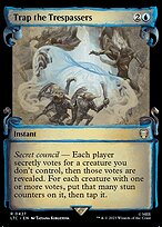 Trap the Trespassers [Scroll Showcase Silver Foil]