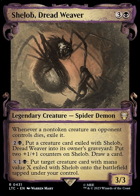 Shelob, Dread Weaver [Scroll Showcase]